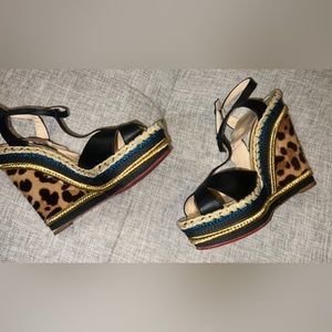 Authentic Christian Louboutin Platform 41